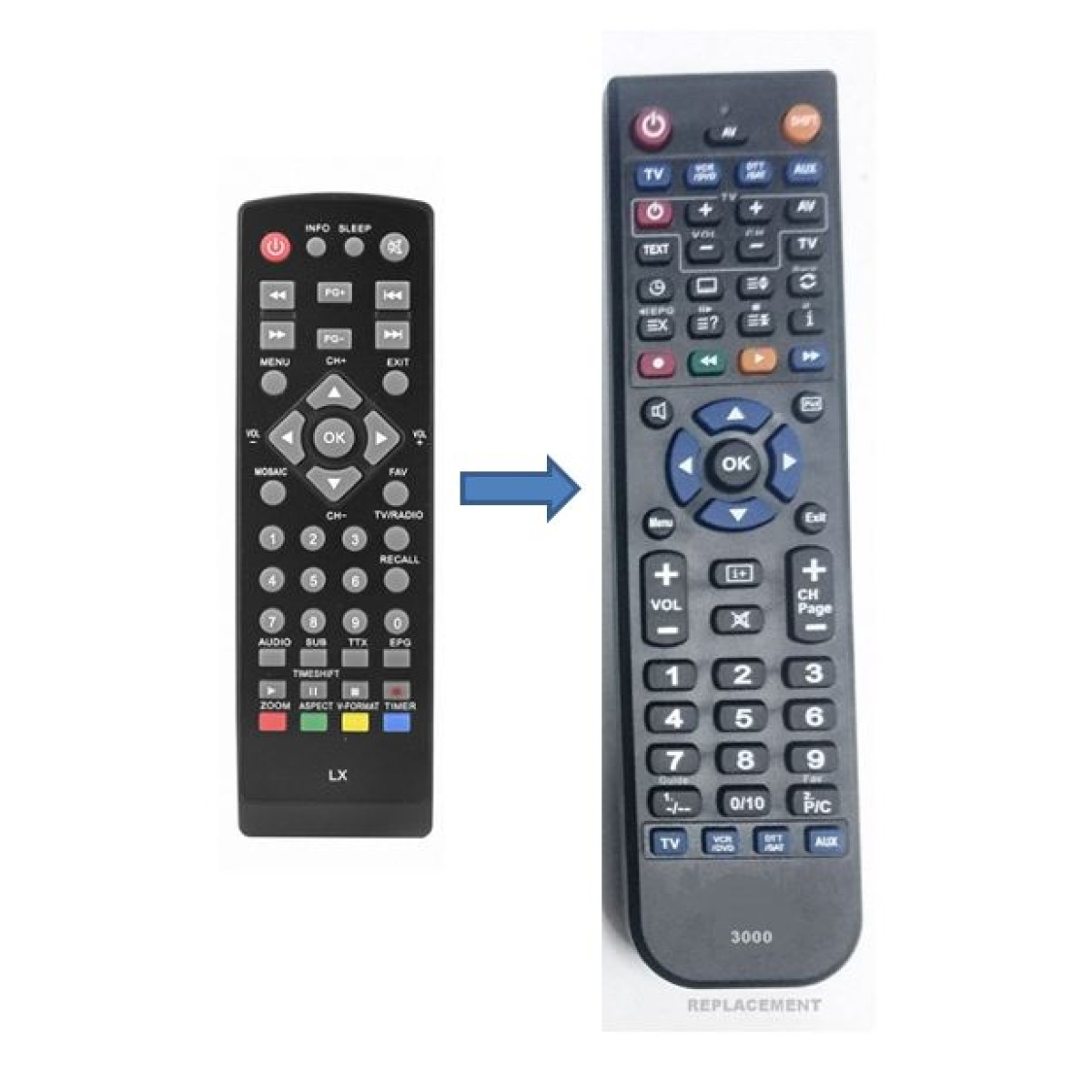 STRONG SRT8113 REPLACEMENT REMOTE CONTROL