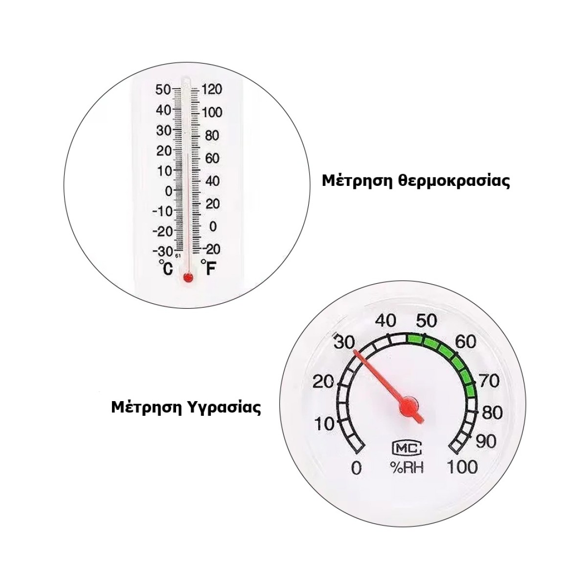 POWERMASTER PM-24665 ΘΕΡΜΟΜΕΤΡΟ & ΥΓΡΟΜΕΤΡΟ