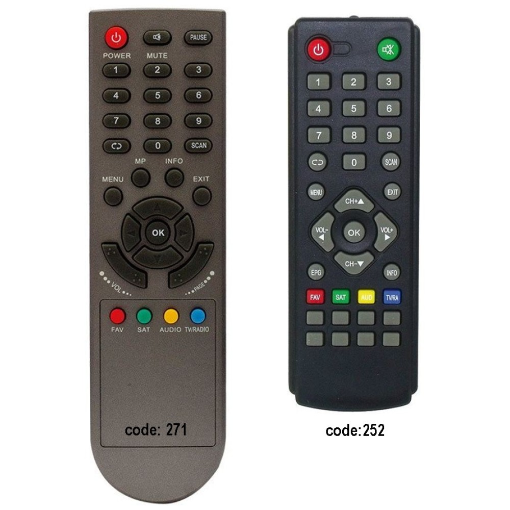 MERSAT RAX REMOTE CONTROL 252