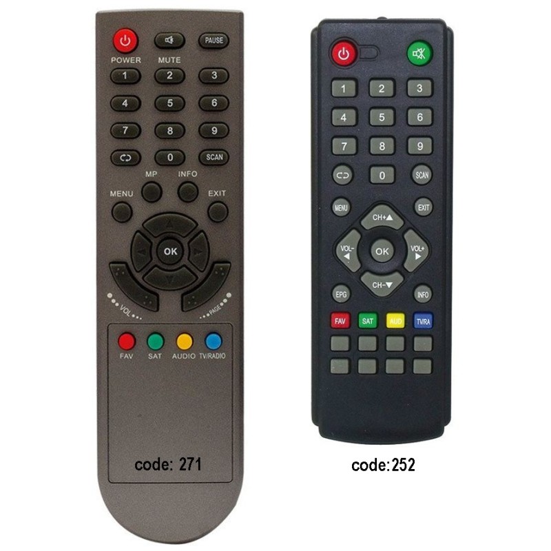 MERSAT RAX REMOTE CONTROL 252