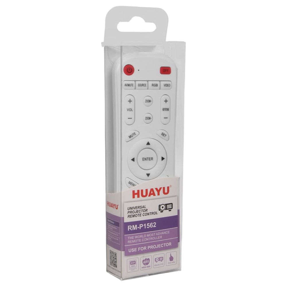 HUAYU RM-P1562 UNIVERSAL PROJECTOR REMOTE CONTROL