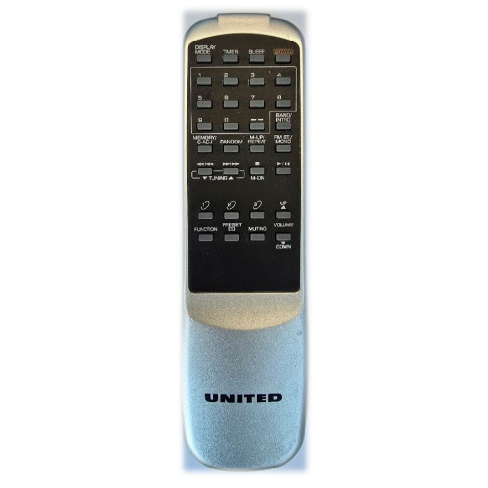 UNITED DVD ORIGINAL REMOTE CONTROL