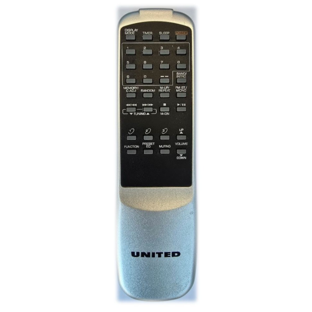 UNITED DVD ORIGINAL REMOTE CONTROL