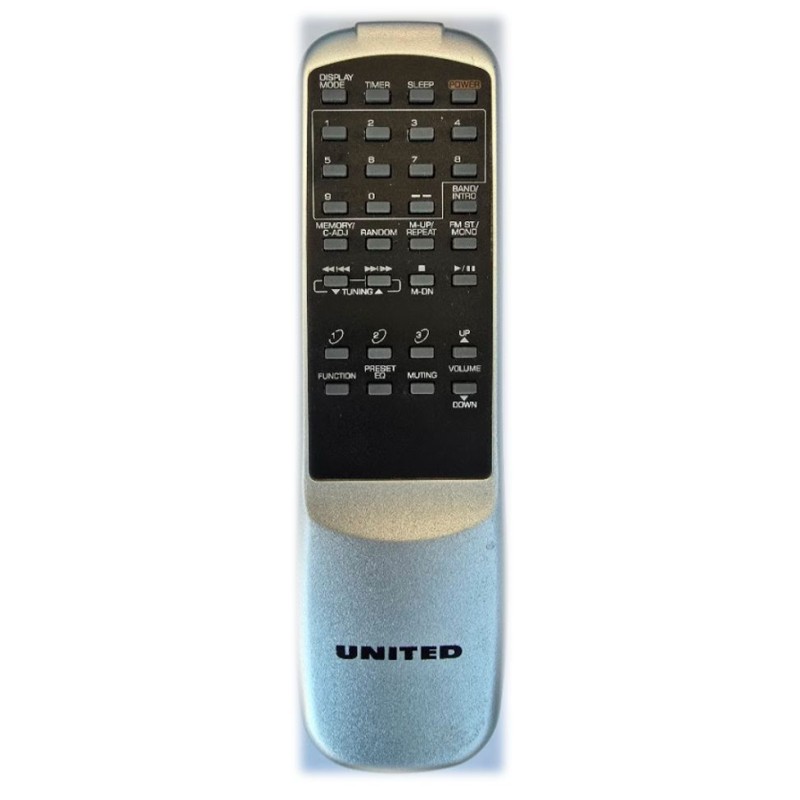 UNITED DVD ORIGINAL REMOTE CONTROL