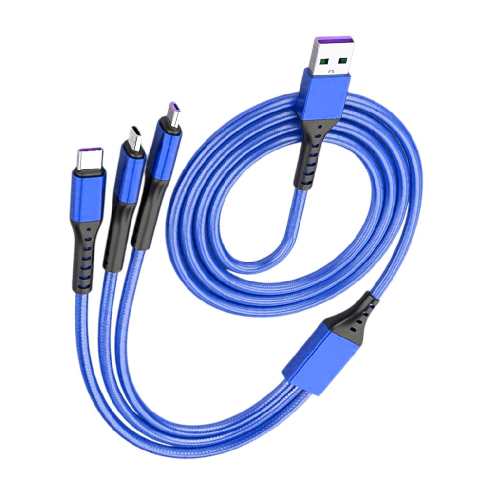 POWERMASTER UNIVERSAL CHARGE CABLE 3 IN 1 FOR IPHONE & ANDROID