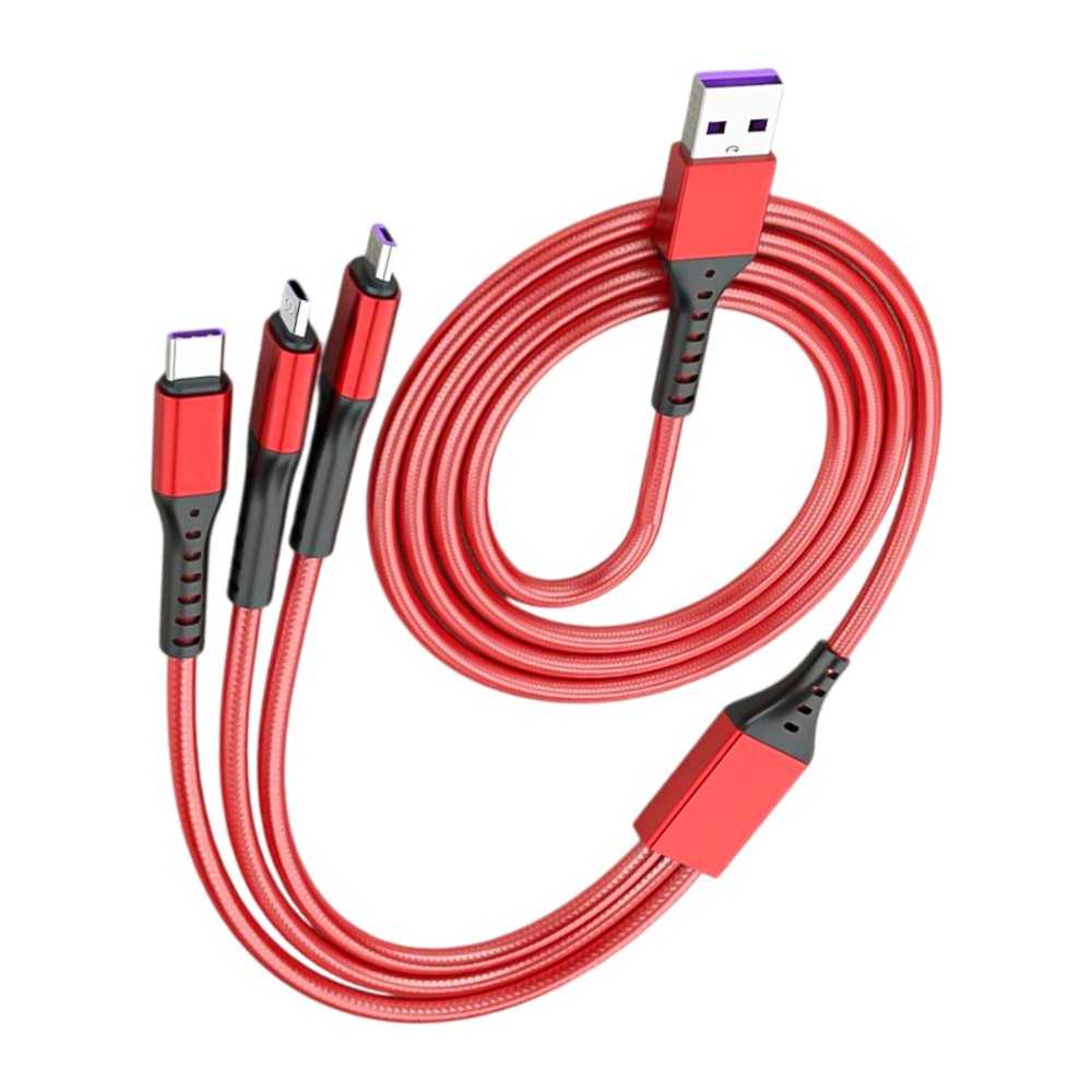 POWERMASTER CHARGE CABLE FOR IPHONE, SAMSUNG, ANDROID