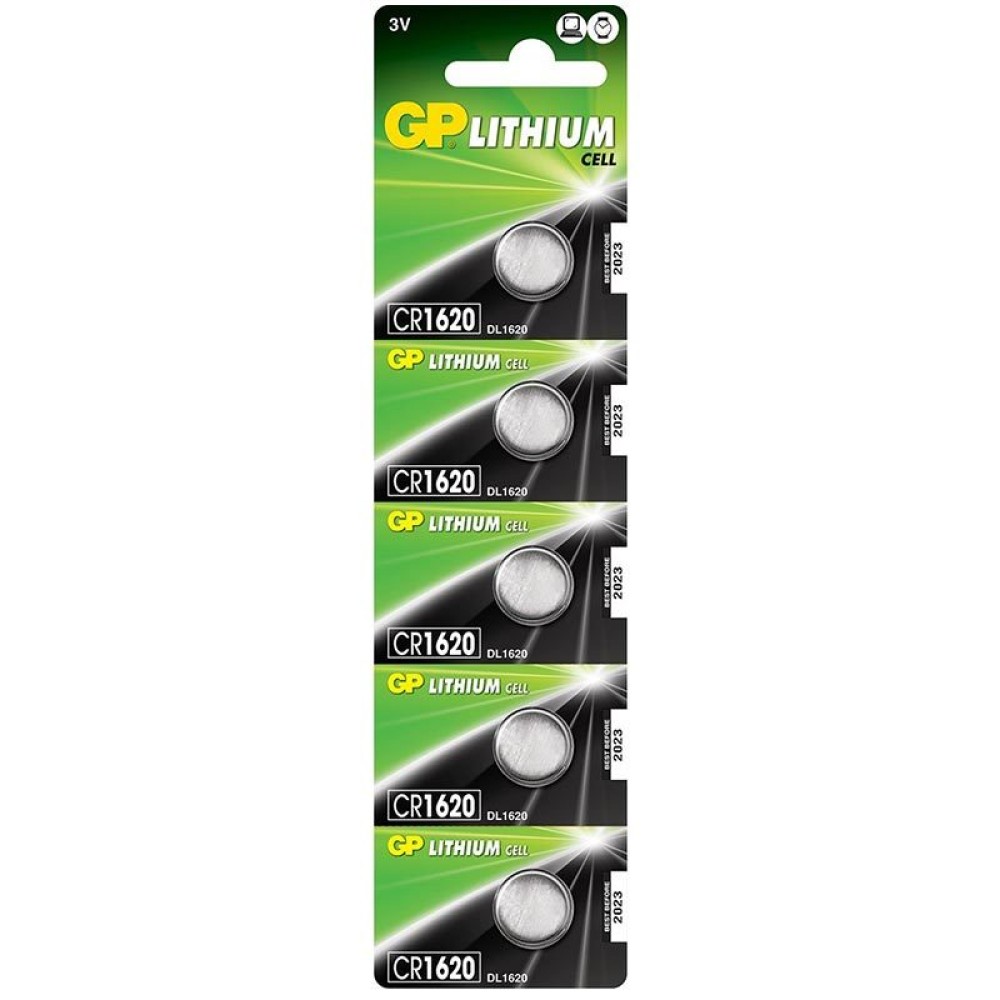 GP LITHIUM CELL BATTERY CR1620