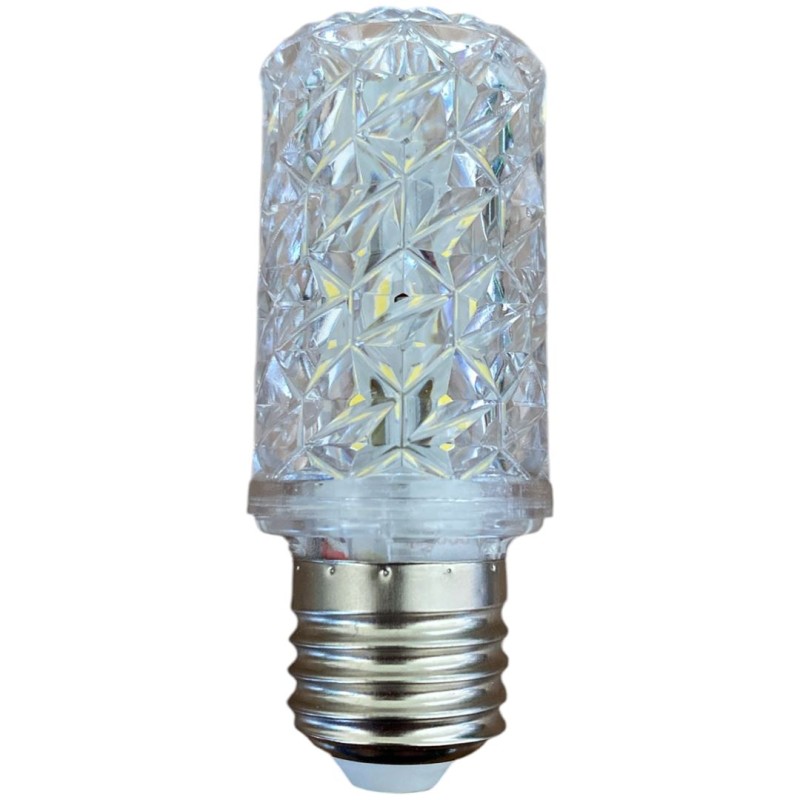 LEDX AL-KR10 10 WATT E27 1200 lm Λευκή Λάμπα Crystal LED