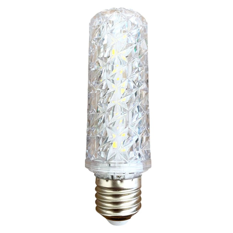 LEDX AL-KR15 15 WATT E27 1600 lm Λευκή Λάμπα Crystal LED