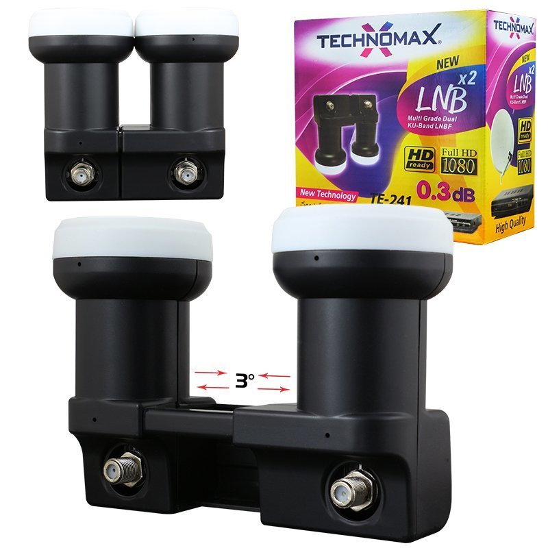 TECHNOMAX Universal multifeed MONOBLOK LNB 