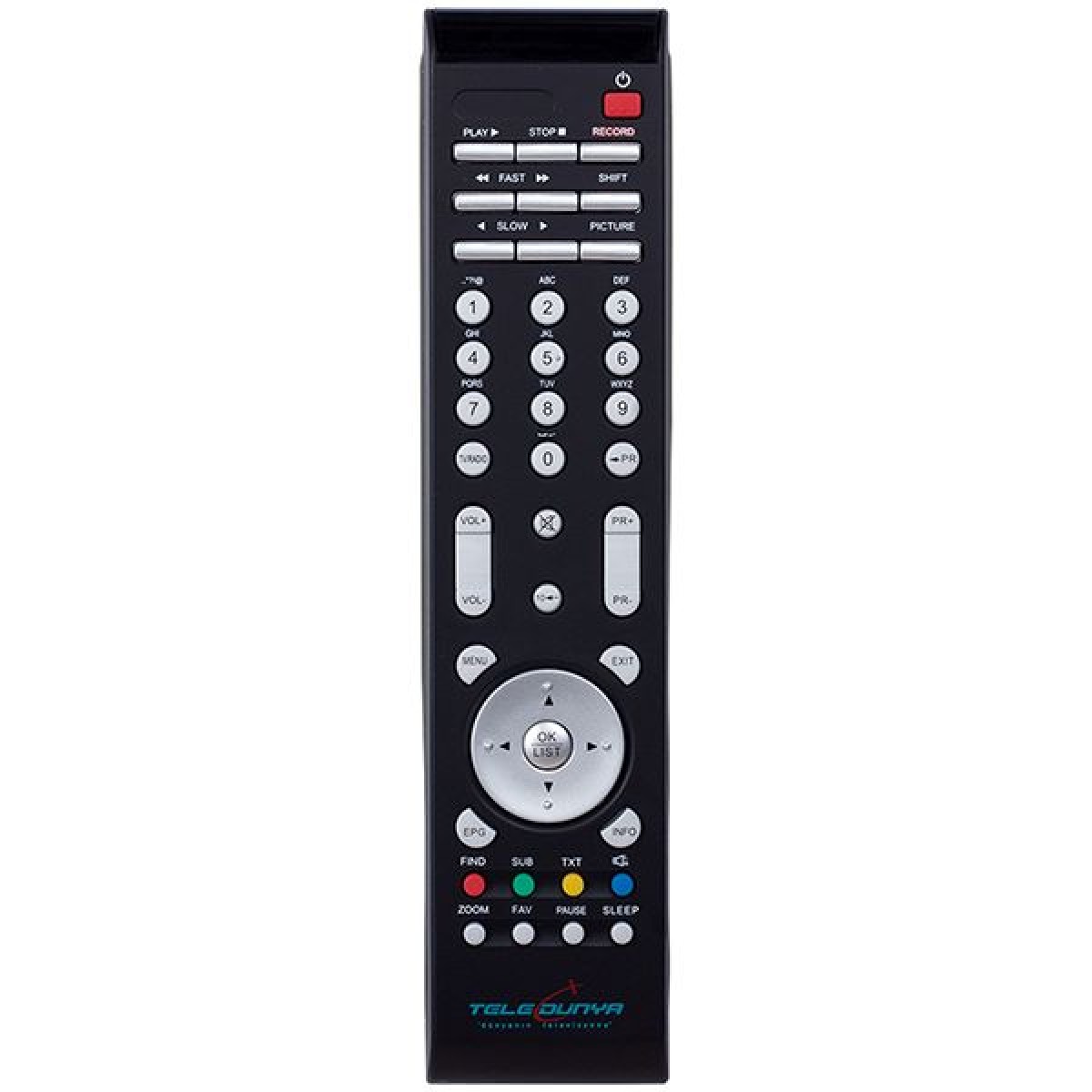 NEXT TELEDUNYA 18500HD Remote Control