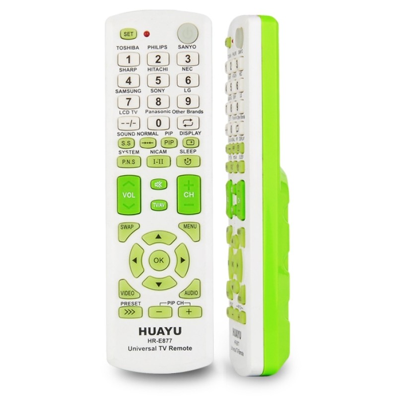 UNIVERSAL REMOTE CONTROL LCD & LED HR-E877