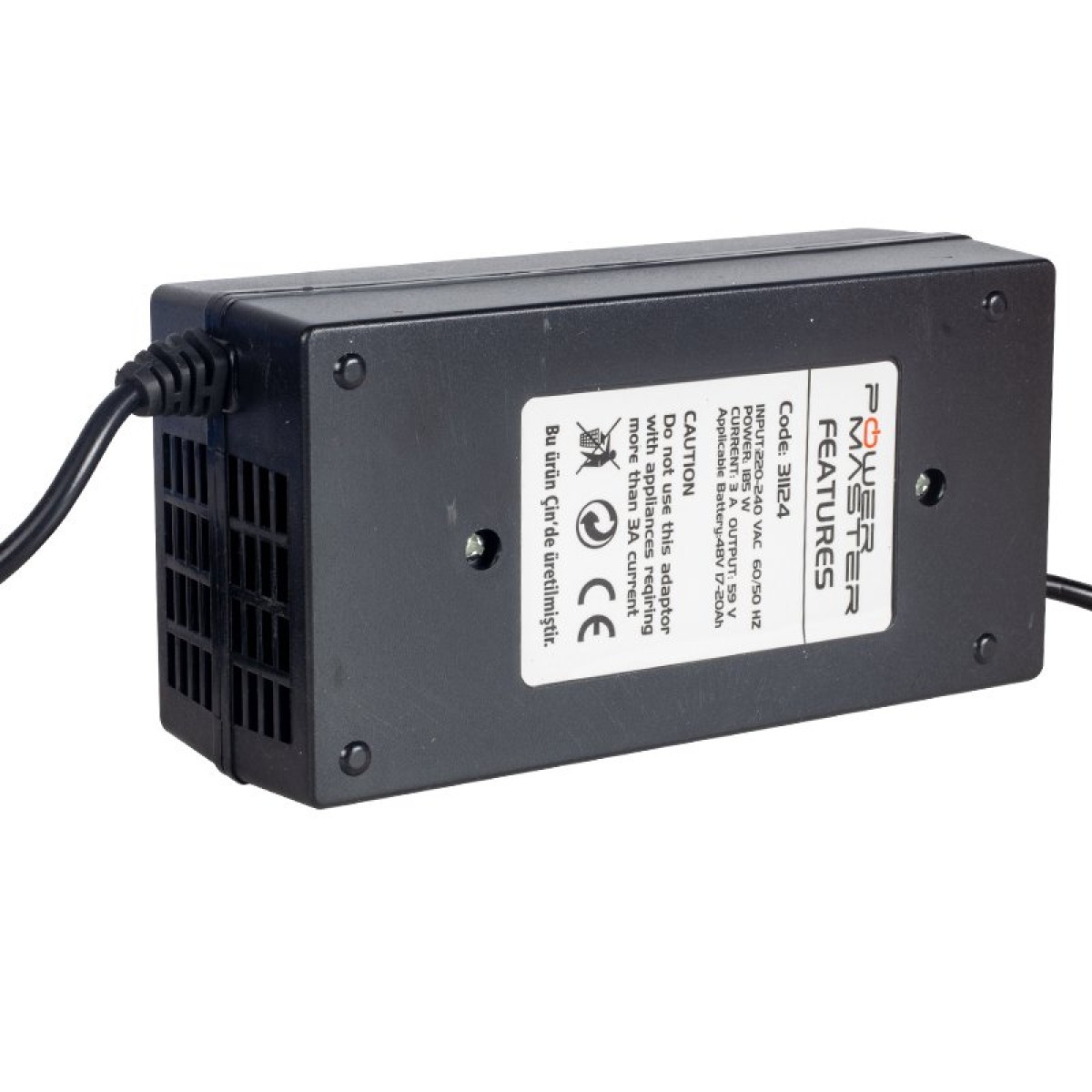 POWERMASTER PM-31124 BIKE CHARGER 48V/20A