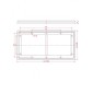 P10 LED MODULE 16X32 WHITE
