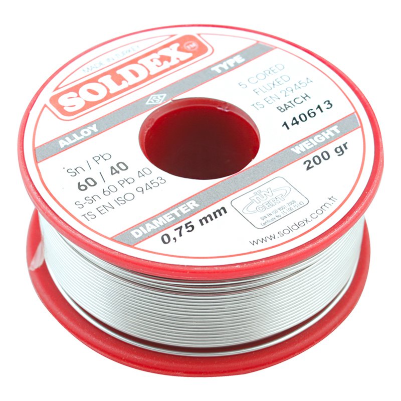 SOLDEX SOLDER WIRE 0,75mm