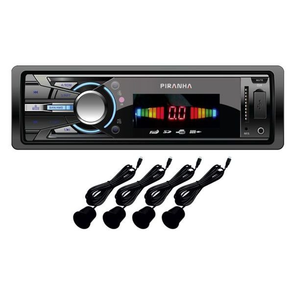 PIRANHA Changer Z + PARKING SENSORS