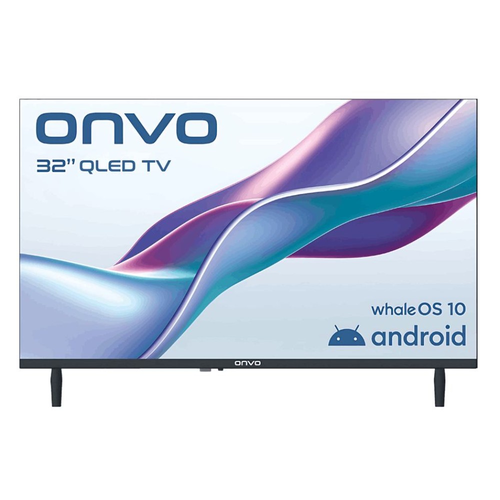 ONVO 32WQ80F3HA FRAMELESS HD WHALE OS10 QLED SMART TV