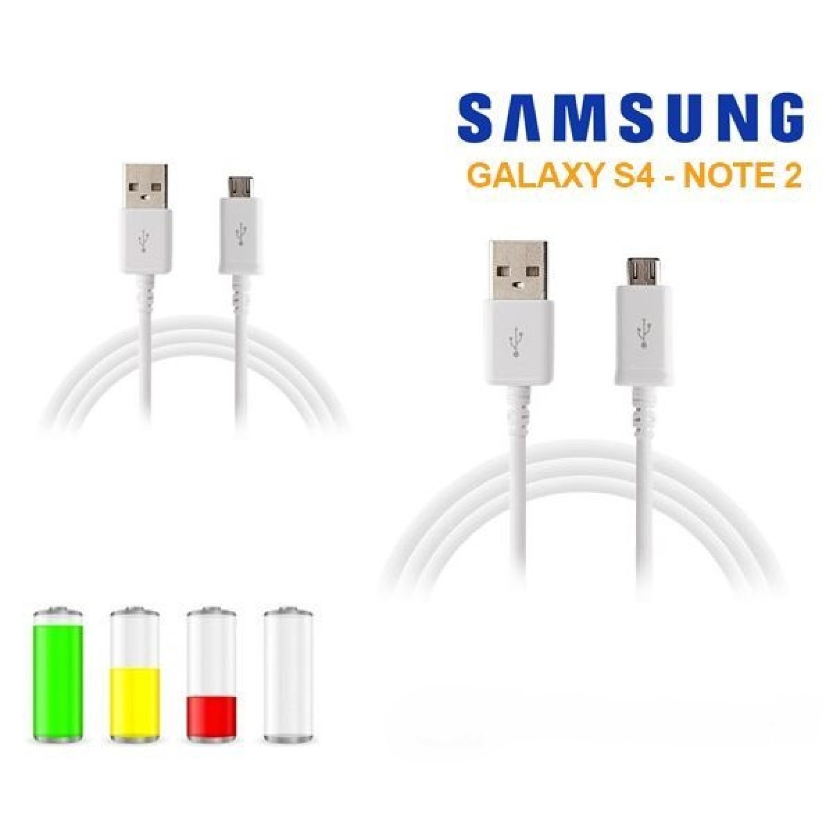 CHARGE CABLE FOR SAMSUNG & ANDROID