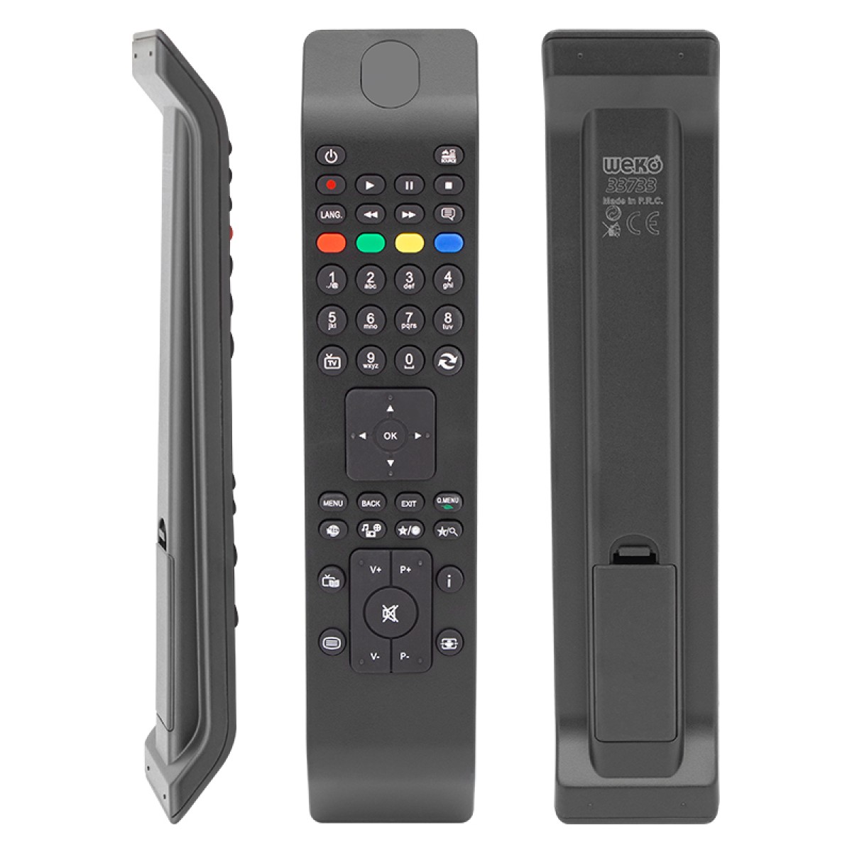 VESTEL, F&U RC4800 RM-L231 Remote Control