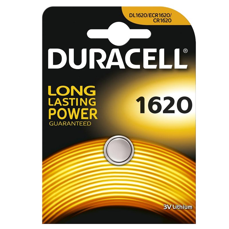 DURACELL CR1620 3V LITHIUM