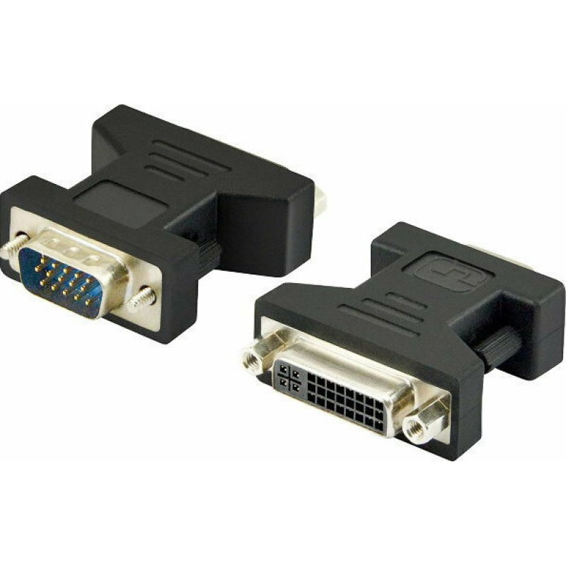 ADAPTOR VGA 15 PIN MALE TO DVI FEMALE