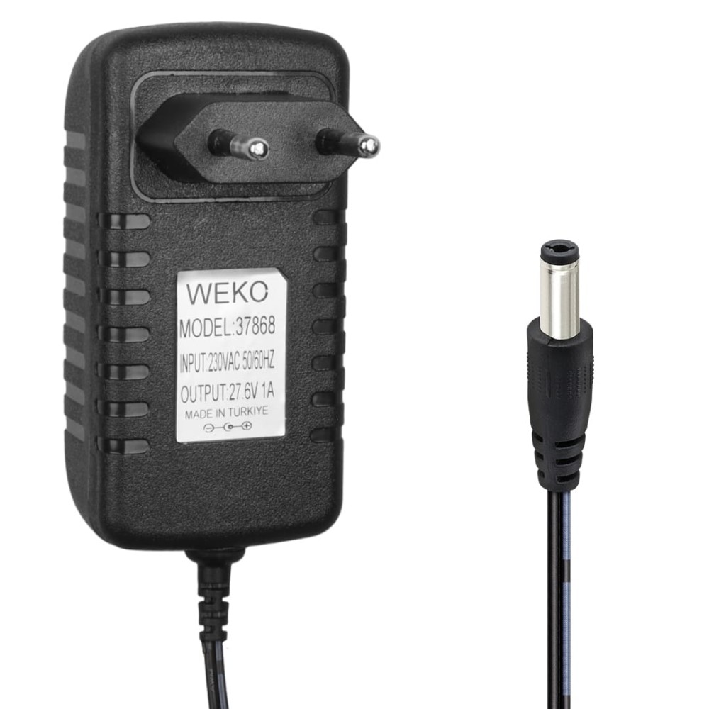 WEKO 27.6V 1A Φορτιστής για Φορητές Σκούπες