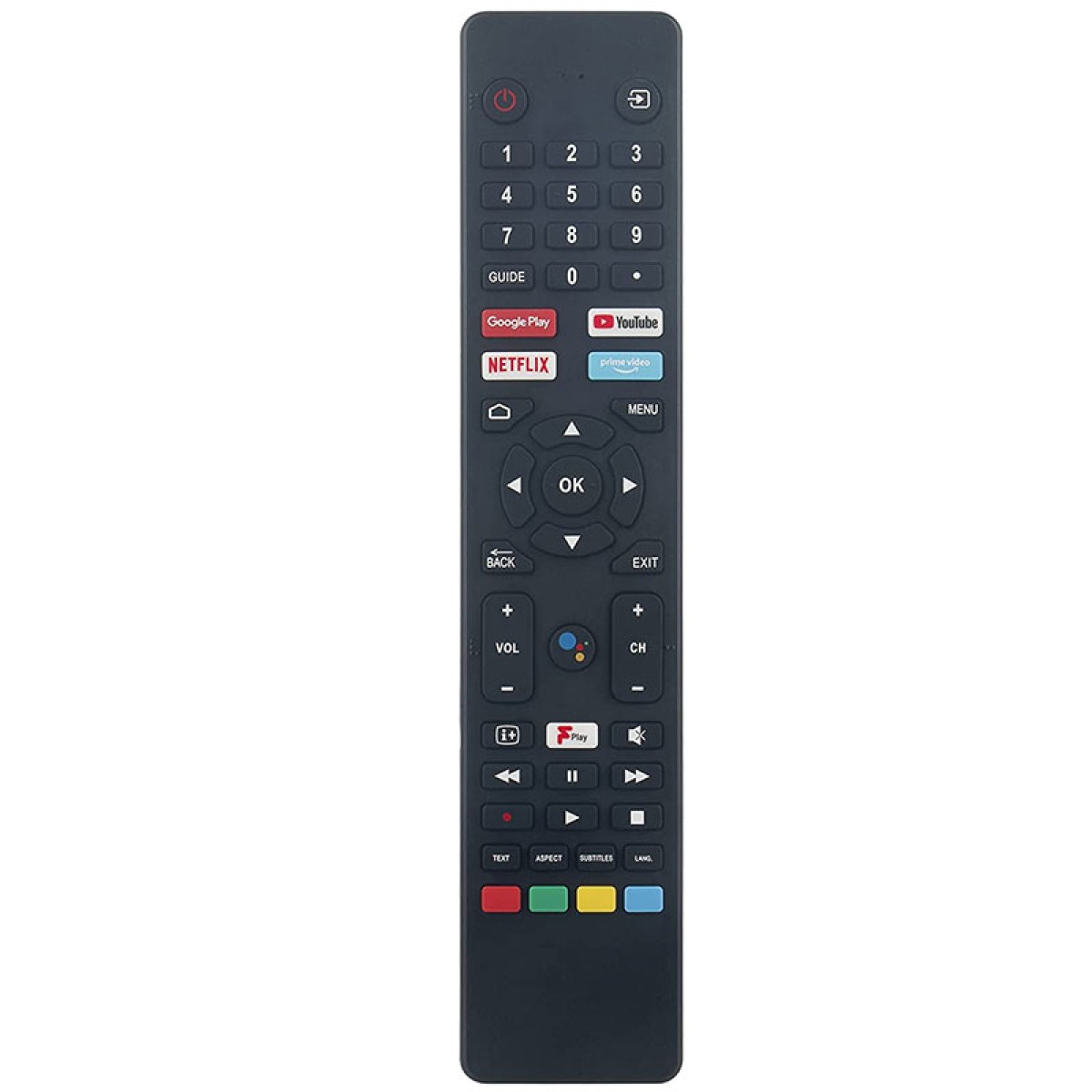JVC RM-C3250 NETFLIX Google Play Remote Control