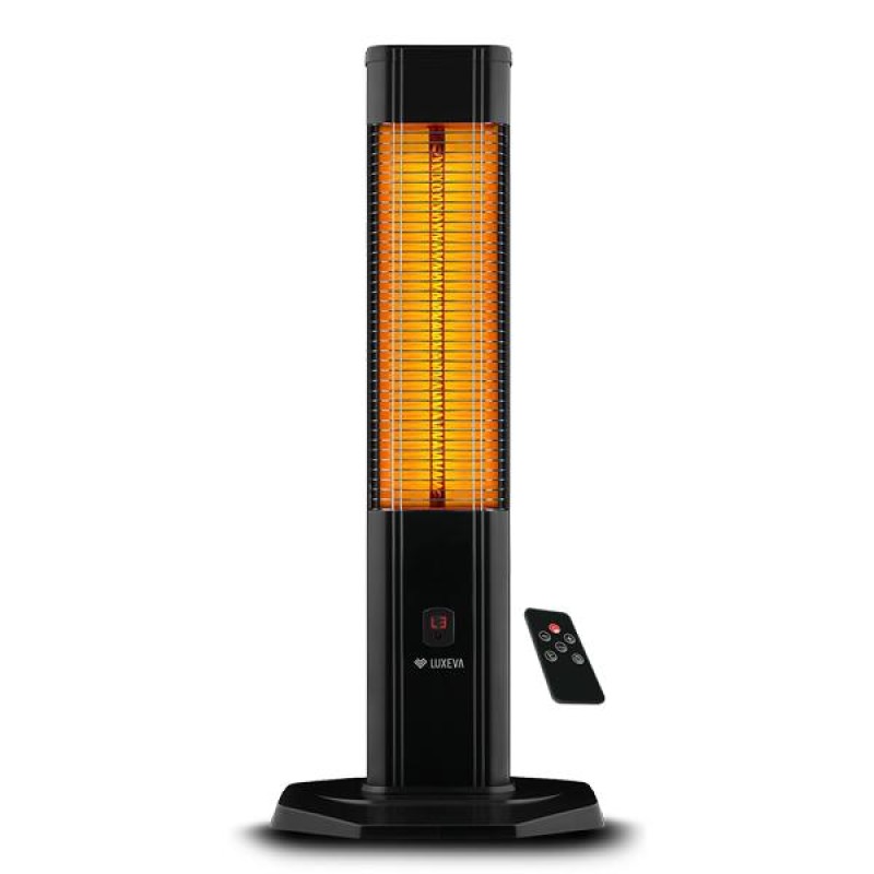 LUXEVA LXV-2500VR BLACK CARBON INFRARED HEATER