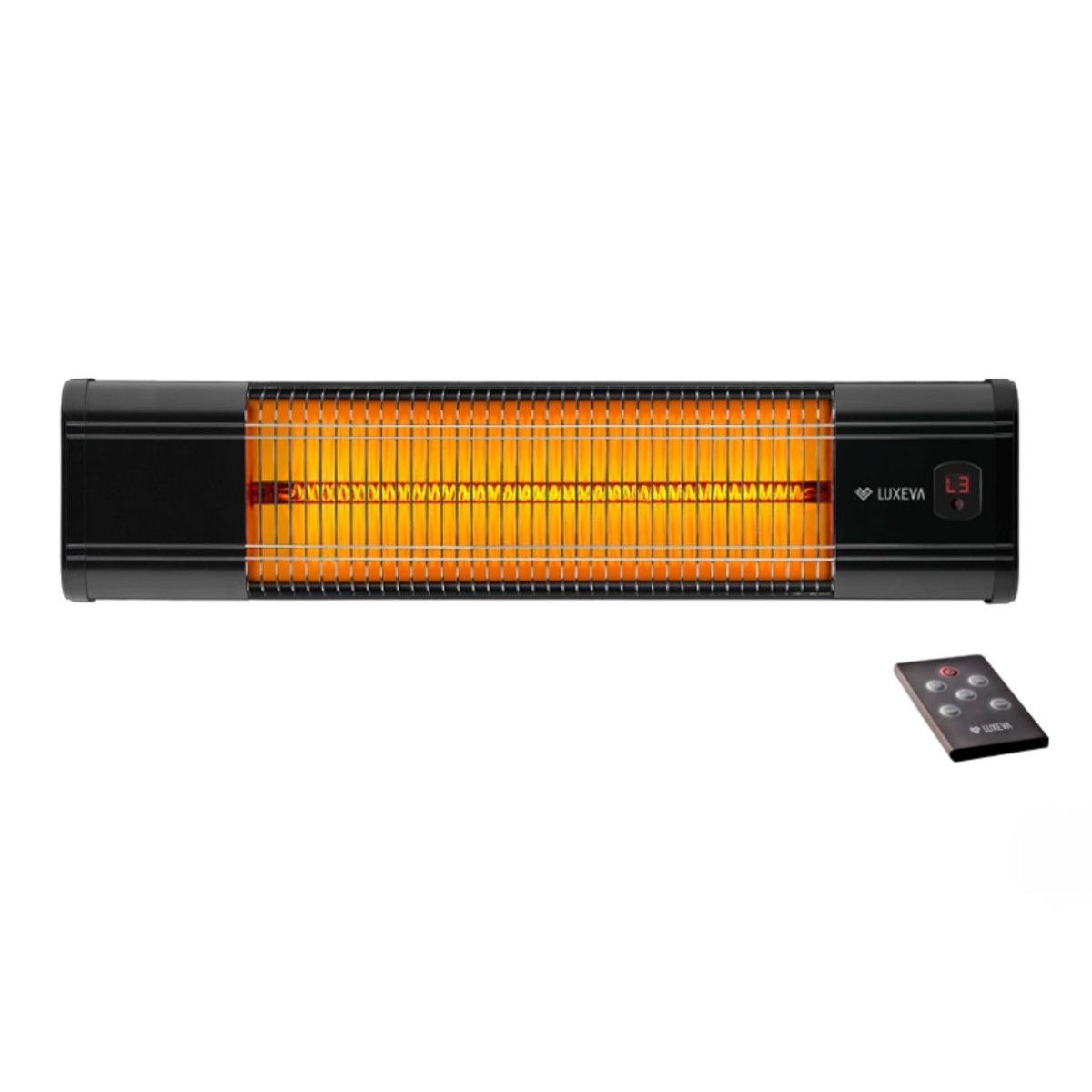 LUXEVA LXV-2500HRS BLACK CARBON INFRARED HEATER
