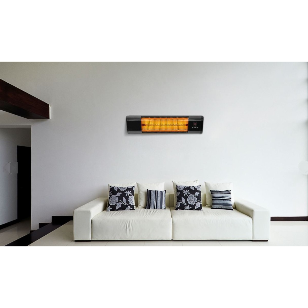 LUXEVA LXV-2500HRS BLACK CARBON INFRARED HEATER