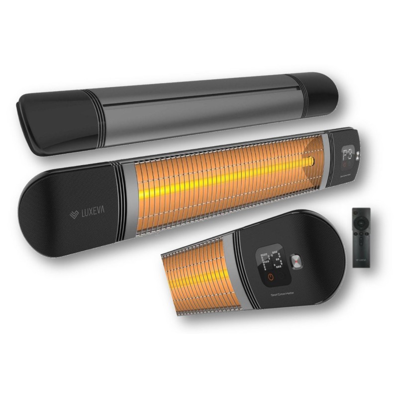LUXEVA PRO-WL 2500W BLACK CARBON INFRARED HEATER