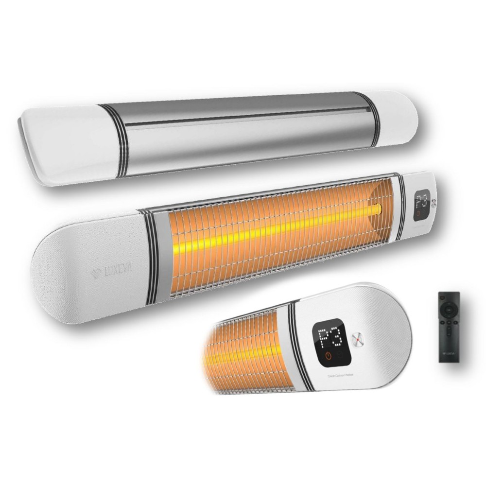 LUXEVA PRO-WL 2500W WHITE CARBON INFRARED HEATER
