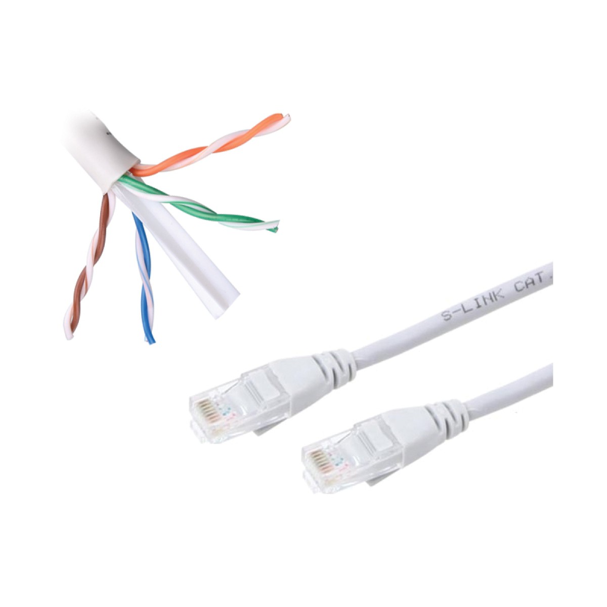 POWERMASTER UTP CAT6 Ethernet Cable 2m