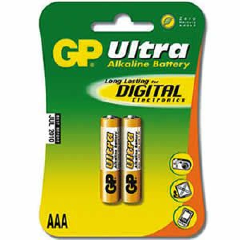 GP ULTRA ALKALINE BATTERY LR03 AAA