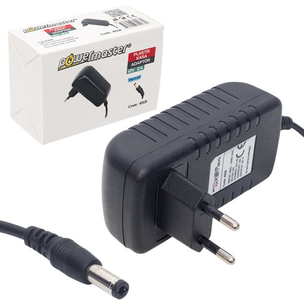POWERMASTER 12V 2A Universal Τροφοδοτικό