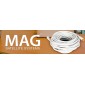 MAG Ομοαξονικό Καλώδιο με F connector 50m