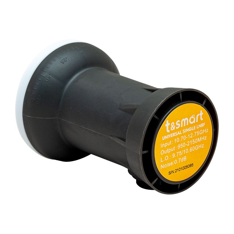 T&SMART 0.1 UHD 4K Universal Single LNB