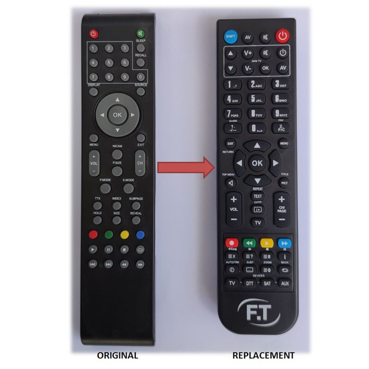 YUMATU - FELIX REPLACEMENT REMOTE CONTROL