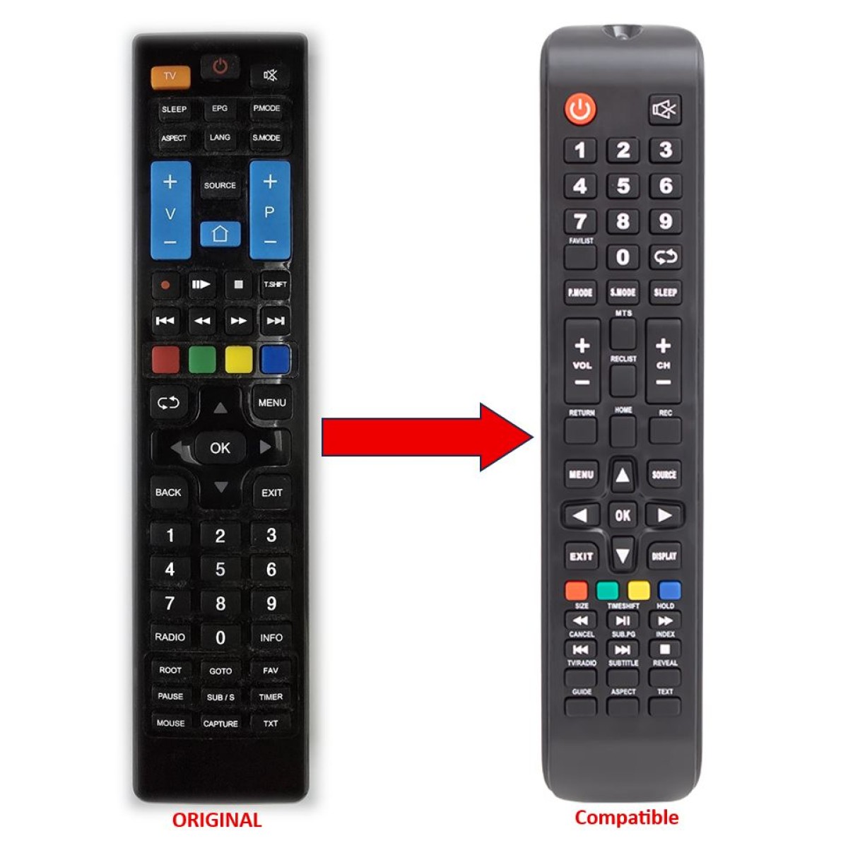HYUNDAI LED TV COMPATIBLE REMOTE CONTROL