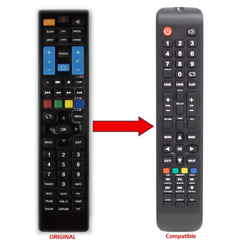 HYUNDAI LED TV COMPATIBLE REMOTE CONTROL