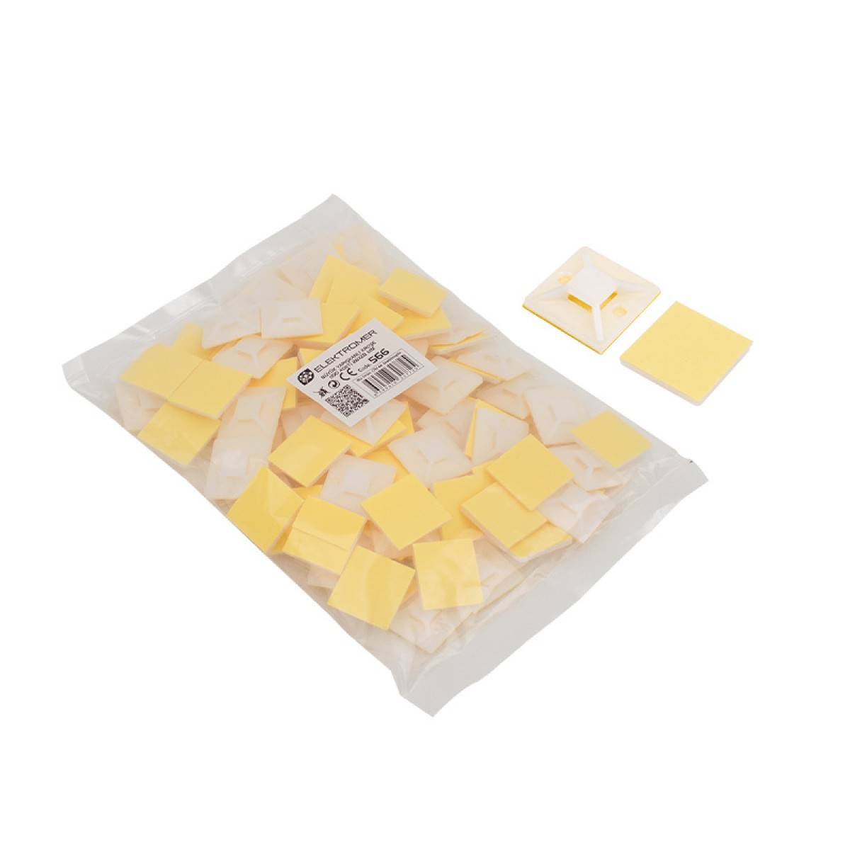 POWERMASTER 30x30mm 100τμχ αυτοκόλλητο βελονάκι
