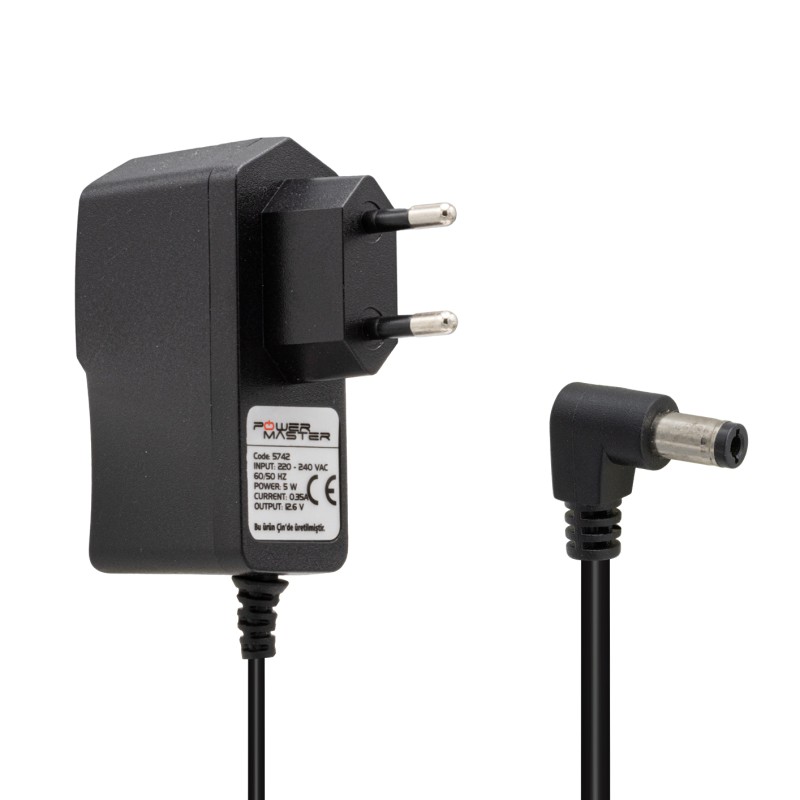 POWERMASTER PM-5742 12.6V 0.35A 5.5x2.5mm Φορτιστής SENAO