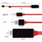 POWERMASTER PM-6019 USB Type-C To HDMI + USB Converter Cable 2m