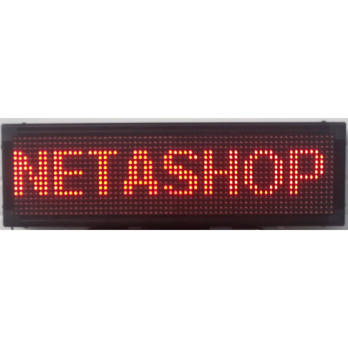 ΔΙΑΦΗΜΗΣΤΙΚΗ ΠΙΝΑΚΙΔΑ LED 64x16 ΚΟΚΚΙΝΗ ΔΙΠΛΗΣ ΟΨΗΣ