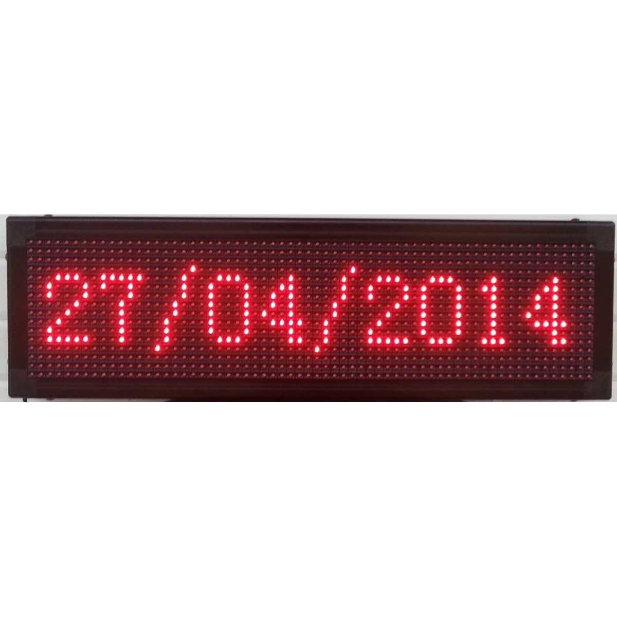 ΔΙΑΦΗΜΗΣΤΙΚΗ ΠΙΝΑΚΙΔΑ LED 64x16 ΚΟΚΚΙΝΗ ΔΙΠΛΗΣ ΟΨΗΣ