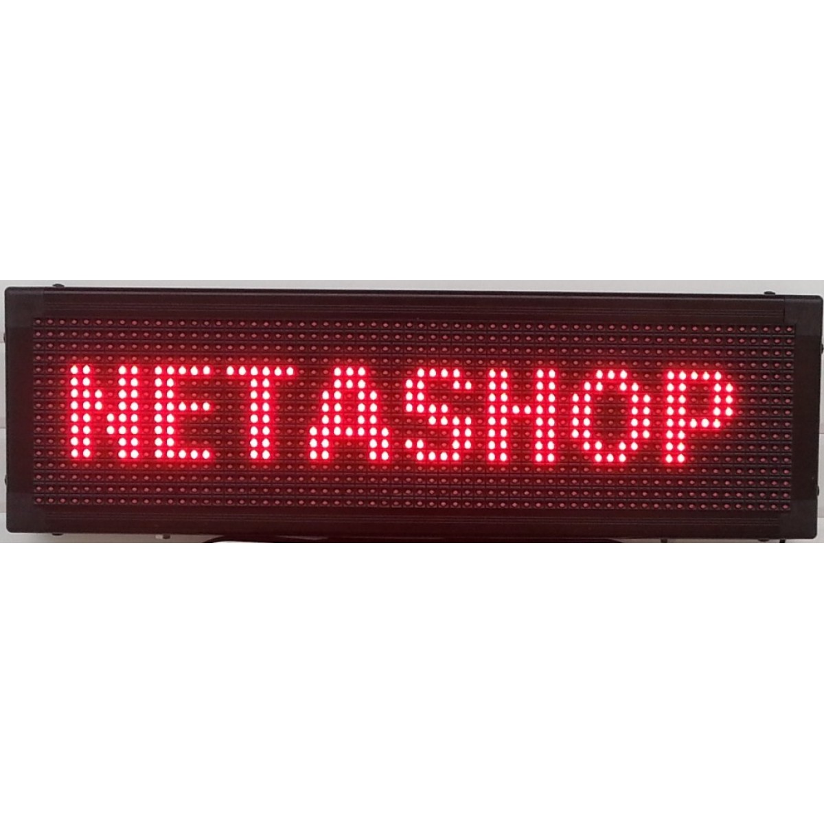 ΔΙΑΦΗΜΗΣΤΙΚΗ ΠΙΝΑΚΙΔΑ LED 64x16 ΚΟΚΚΙΝΗ ΔΙΠΛΗΣ ΟΨΗΣ