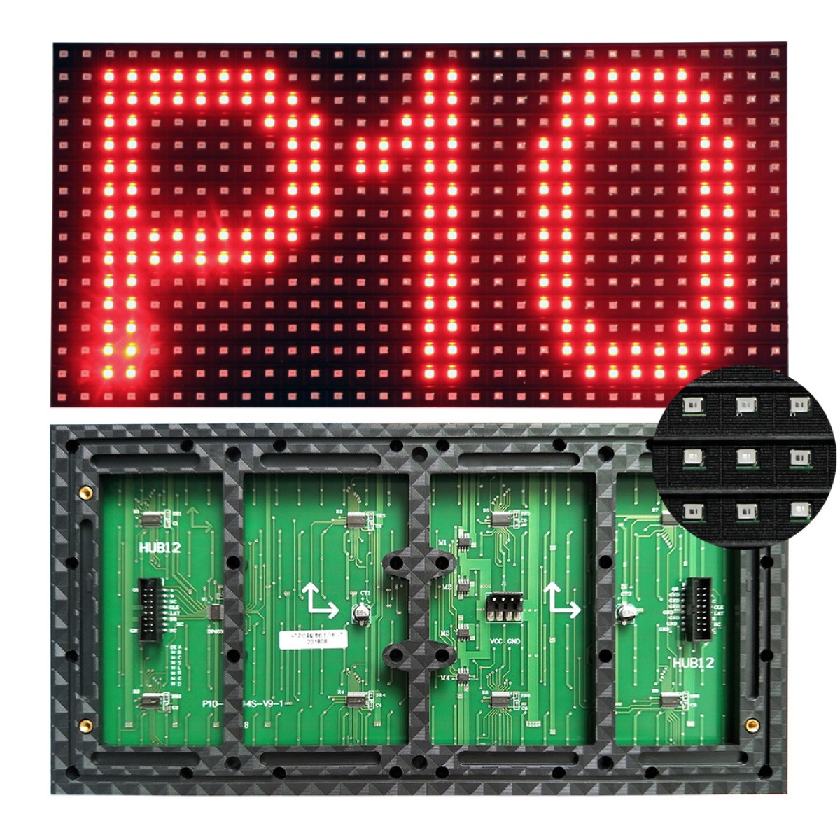 P10 SMD LED MODULE 32x16 RED IP65