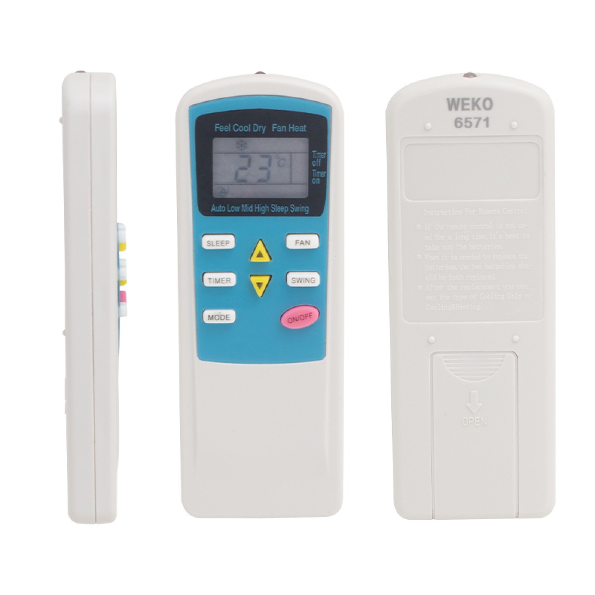 AIRFEL AS22-3004S A/C Remote Control
