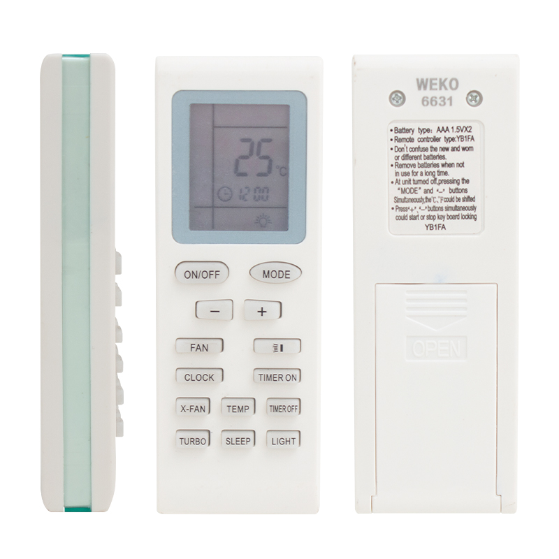 GREE SINCLAIR YB1FA A/C Remote Control