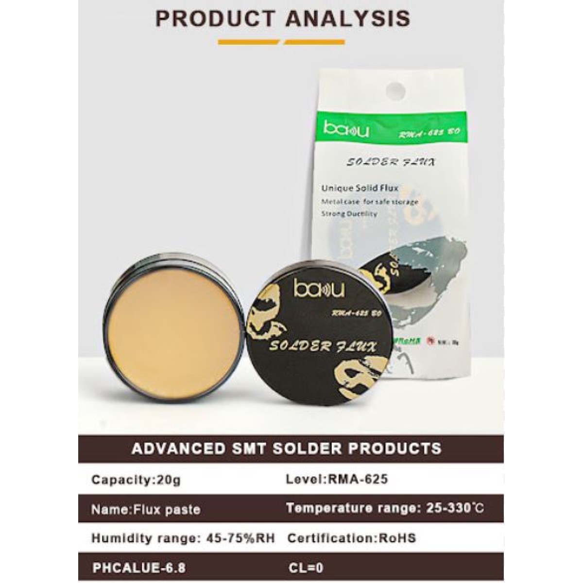 BAKU RMA-625 No-leak Solider Flux